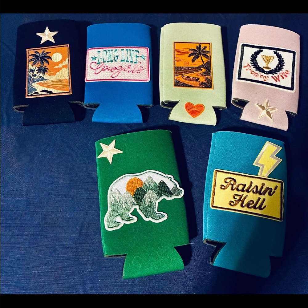 Colorful Graphic Koozies